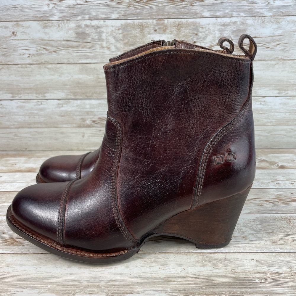 BED STU GENTRY WEDGE-WOMENS 7